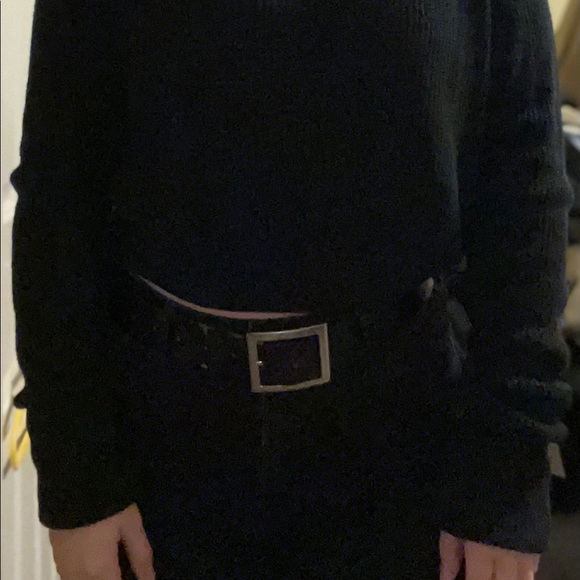 Black crewneck sweater - Picture 2 of 2